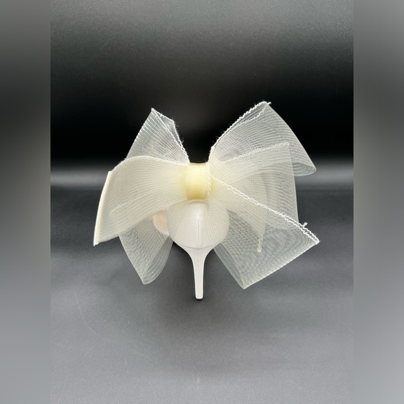 Jimmy Choo Aveline 100 High Heel Latte Bow Ankle Strap Open Toe Sandal NWB $1175 - Picture 10 of 17